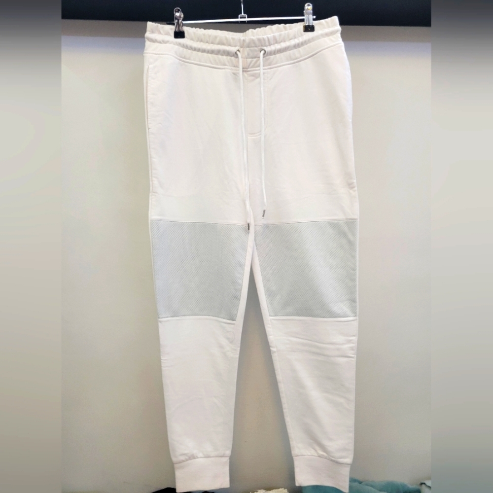 FOREVER 21 WHITE SWEATPANTS